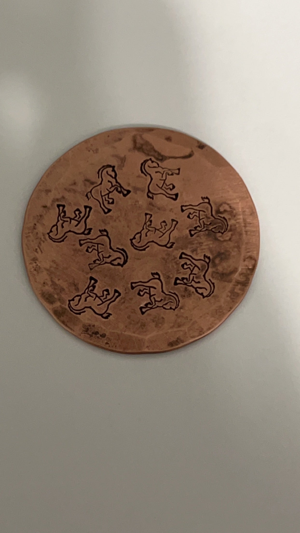 Dancing Draft Horse Marker